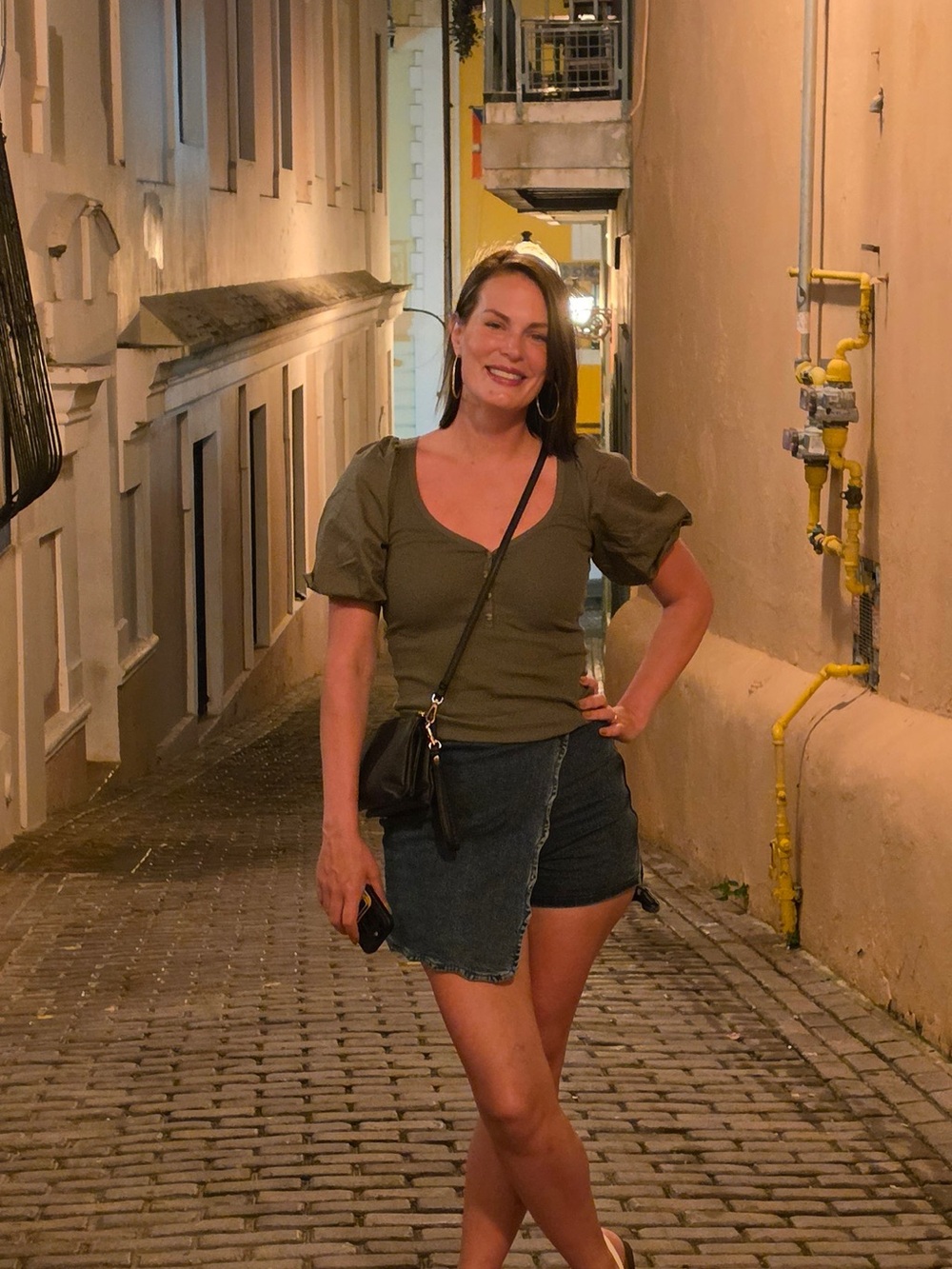 Denim skort - Picture 2 of 7